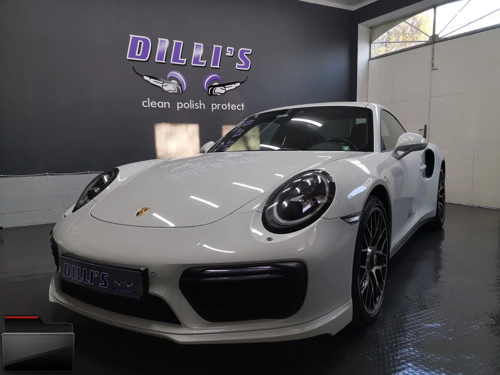Porsche 991 Turbo S в студиото